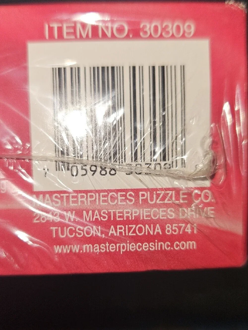 Master Pieces Heart-Shaped Kitten Puzzle in Red - 500 Pieces